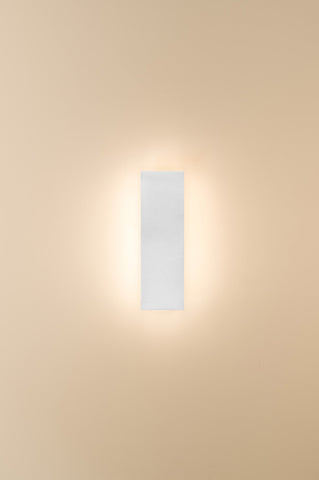 Barline Shadow Aluminium White 300mm Wall Light - HV3571T-WHT-24V