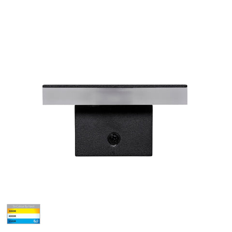 Barline Shadow Aluminium Black 600mm Wall Light - HV3572T-BLK-24V