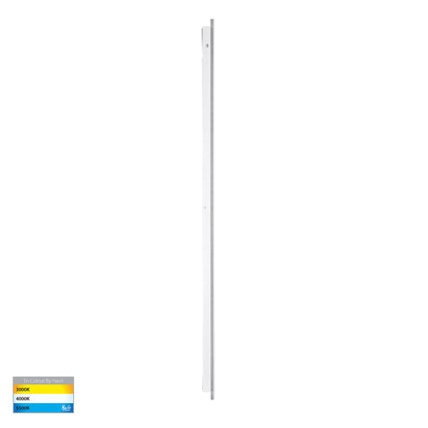 Barline Shadow Aluminium White 1500mm Wall Light - HV3576T-WHT