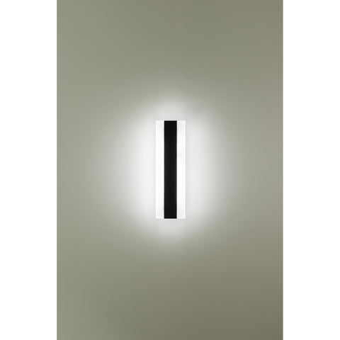 Barline Aluminium Black 300mm Wall Light - HV3581T-BLK
