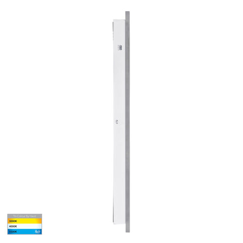 Barline Aluminium White 600mm Wall Light - HV3582T-WHT-24V