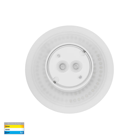 HV3591T-WHT- Halo White TRI Colour LED Wall Light - HV3591T-WHT