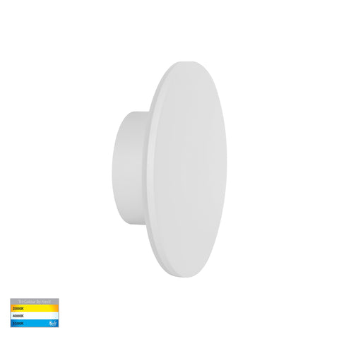 HV3591T-WHT- Halo White TRI Colour LED Wall Light - HV3591T-WHT
