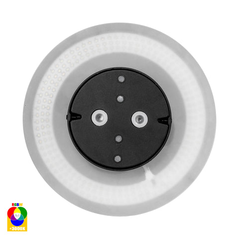 Halo Black RGBW LED Wall Light - HV3593RGBW-BLK