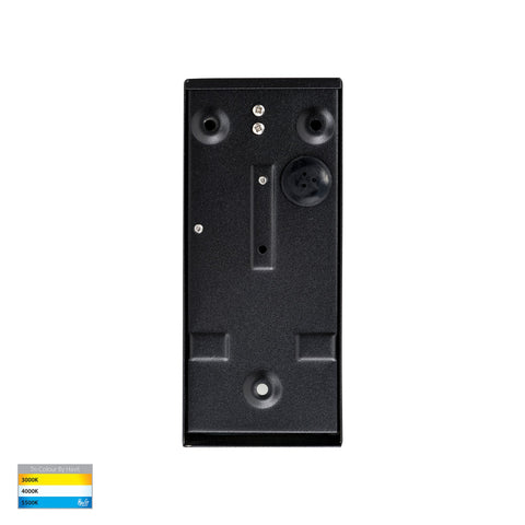 HV3605T-BLK -Taper Black TRI Colour LED Wedge Wall Light - HV3602T-BLK