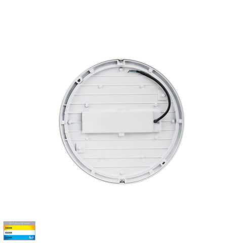 HV36051T-WHT- Liptor White 10w Ceiling Mounted LED Oyster - HV36051T-WHT