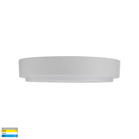 HV36053T-WHT- Liptor White 30w Ceiling Mounted LED Oyster - HV36053T-WHT