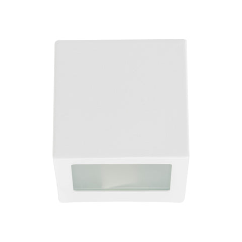 Taper White Wedge Step Light - HV3608W-WHT