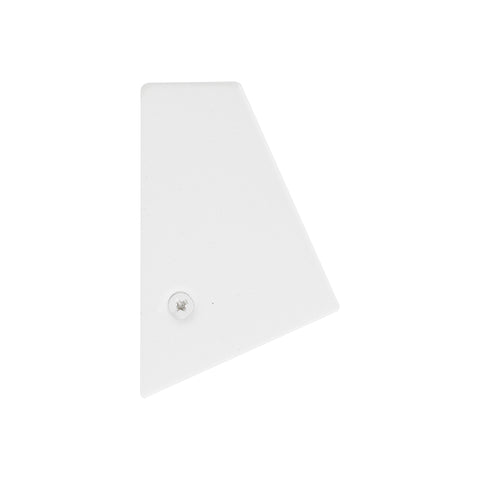 Taper White Wedge Step Light - HV3608W-WHT