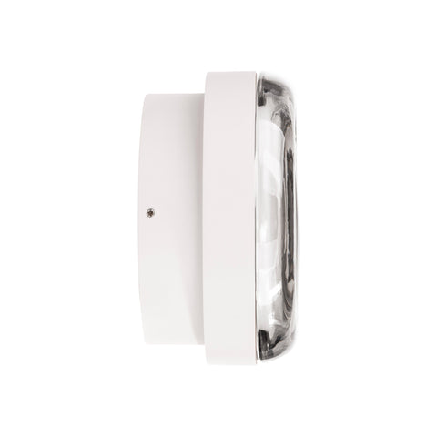 Lasi Aluminium White Wall Light - HV3619W-WHT
