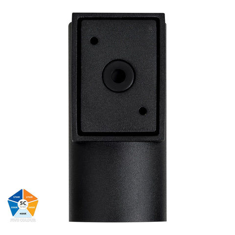 HV3625S-ALUBLK- Aries Aluminium Black Fixed Down LED Wall Light - HV3625S-ALUBLK
