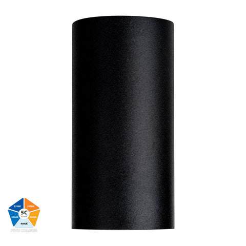 HV3625S-ALUBLK- Aries Aluminium Black Fixed Down LED Wall Light - HV3625S-ALUBLK