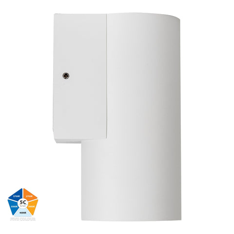 HV3625S-ALUWHT- Aries Aluminium White Fixed Down LED Wall Light - HV3625S-ALUWHT
