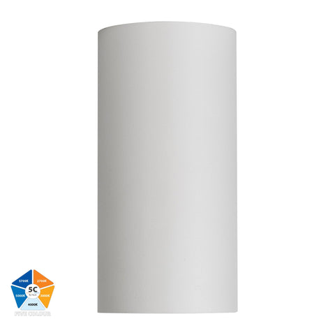 HV3625S-ALUWHT- Aries Aluminium White Fixed Down LED Wall Light - HV3625S-ALUWHT