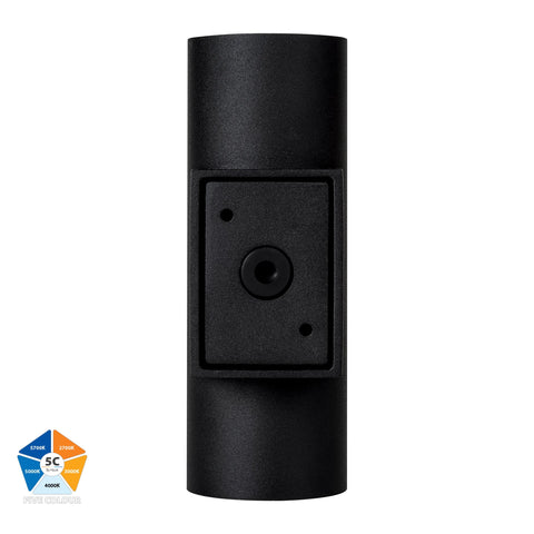 HV3626S-ALUBLK- Aries Aluminium Black Up & Down LED Wall Light - HV3626S-ALUBLK