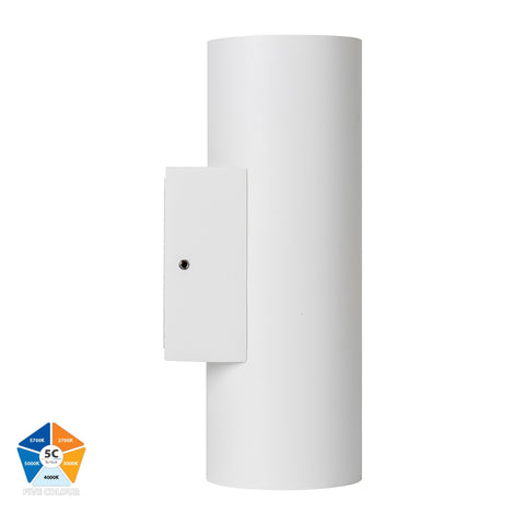 HV3626S-ALUWHT- Aries Aluminium White Up & Down LED Wall Light - HV3626S-ALUWHT
