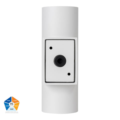 HV3626S-ALUWHT- Aries Aluminium White Up & Down LED Wall Light - HV3626S-ALUWHT