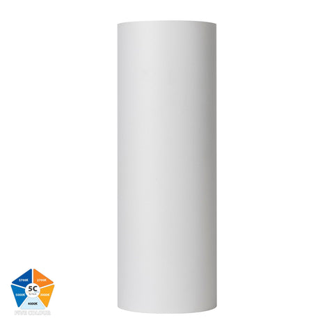 HV3626S-ALUWHT- Aries Aluminium White Up & Down LED Wall Light - HV3626S-ALUWHT