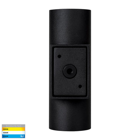 Aries 316 Stainless Steel Black Up & Down LED Wall Light HV3626T-BLK