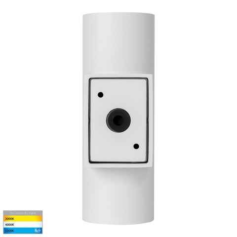 HV3626T-WHT- Aries 316 Stainless Steel White Up & Down LED Wall Light - HV3626T-WHT