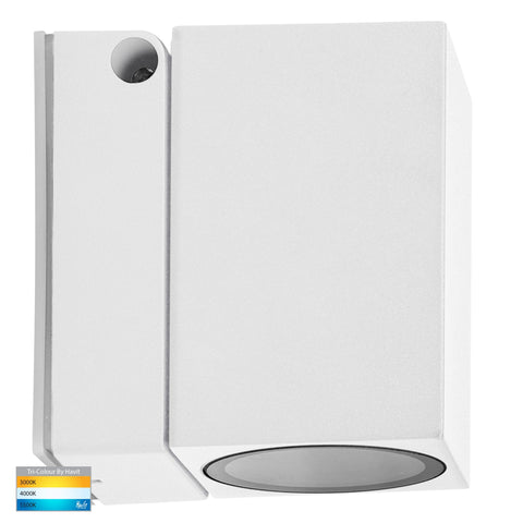 Accord White TRI Colour Single Adjustable Spot Light - HV3630T-WHT