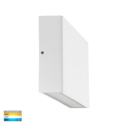 Essil White Up & Down LED Wall Light - HV3648T-WHT-12V