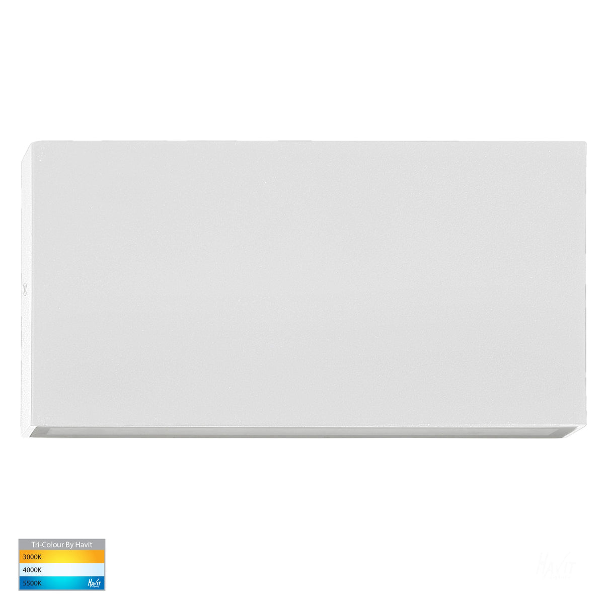 Essil White Up & Down LED Wall Light - HV3648T-WHT-12V
