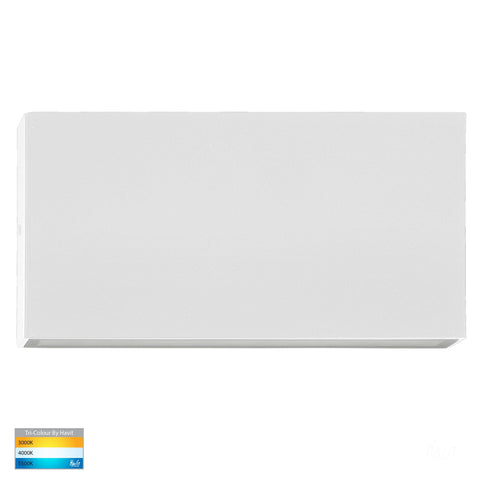 Essil White Up & Down LED Wall Light - HV3648T-WHT-12V