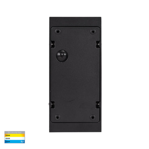Essil Black Up & Down LED Wall Light - HV3650T-BLK-12V