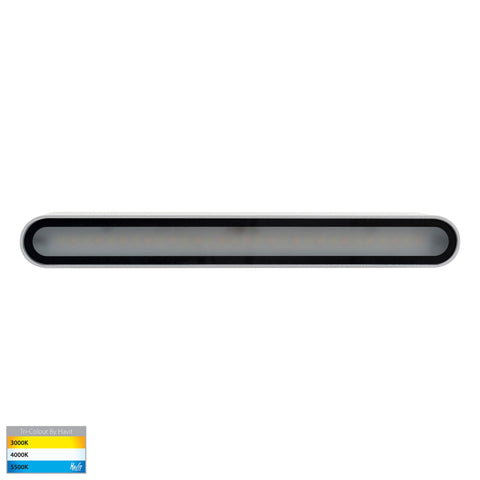 Lisse White Up & Down LED Wall Light - HV3653T-WHT-12V