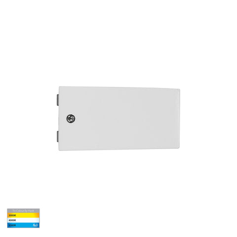 Siena White LED Uplighter Wall Light - HV3654T-WHT