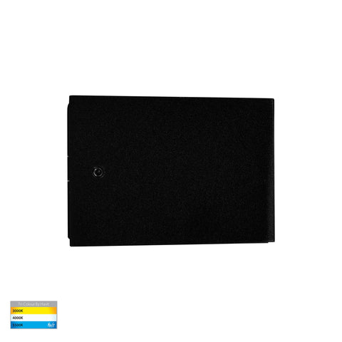Siena Black LED Up & Down Wall Light - HV3655T-BLK