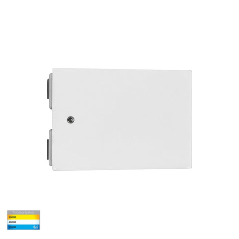Siena White LED Up & Down Wall Light - HV3655T-WHT