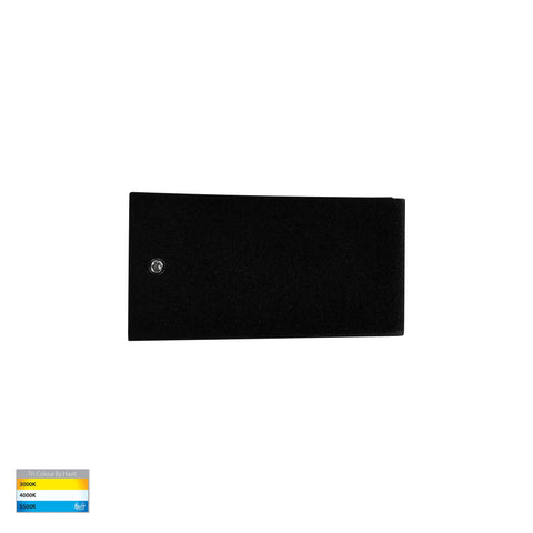 Siena Black LED Uplighter Wall Light - HV3656T-BLK