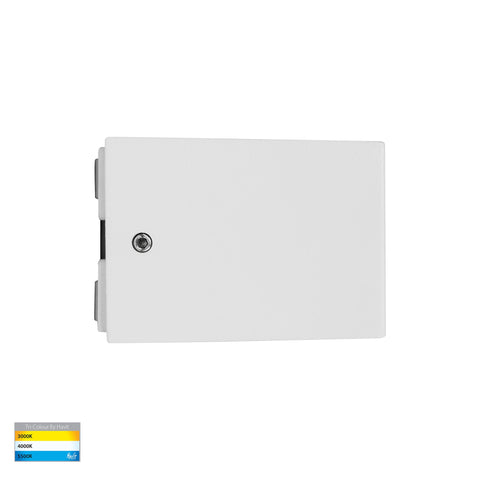 Siena White LED Up & Down Wall Light - HV3657T-WHT