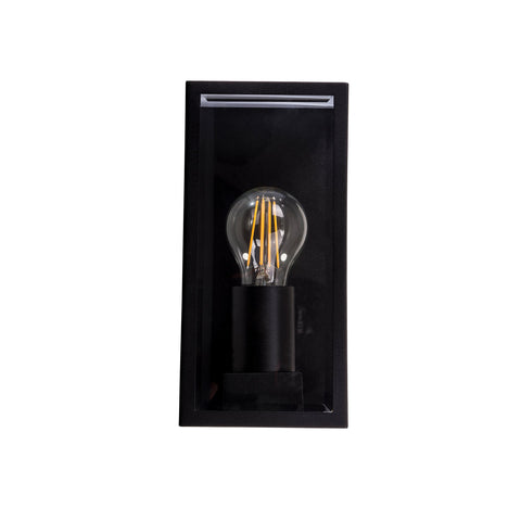 Bayside 316 Stainless Steel Black Wall Light - HV3659W-BLK