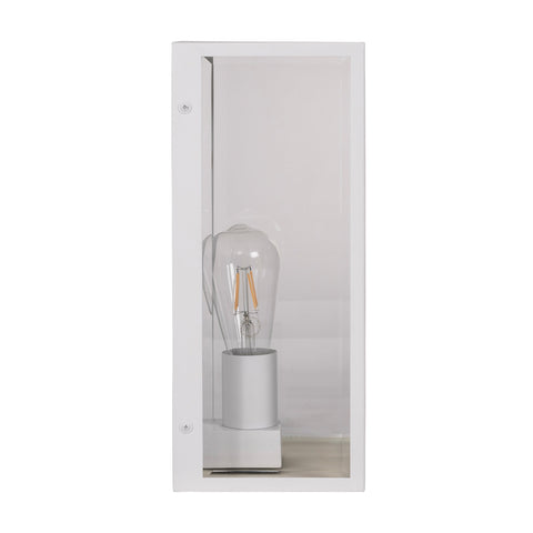 Bayside Large 316 Stainless Steel White Wall Light - HV3659W-L-WHT