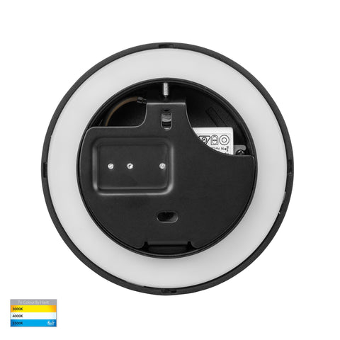 Lesen Black Single Adjustable Wall Light with Back Light - HV3688T-BLK