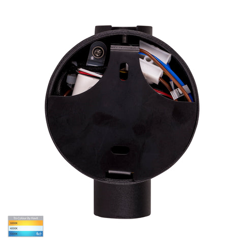 Lesen Black Single Adjustable Wall Light - HV3689T-BLK