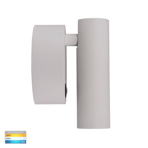Lesen White Single Adjustable Wall Light - HV3689T-WHT