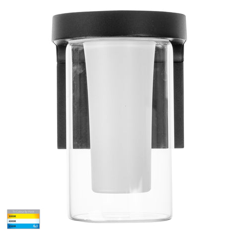 Otaner Black LED Wall Light - HV3691T-BLK-240V