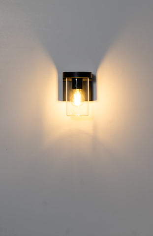 Angela Black LED Wall Light - HV3692W-BLK