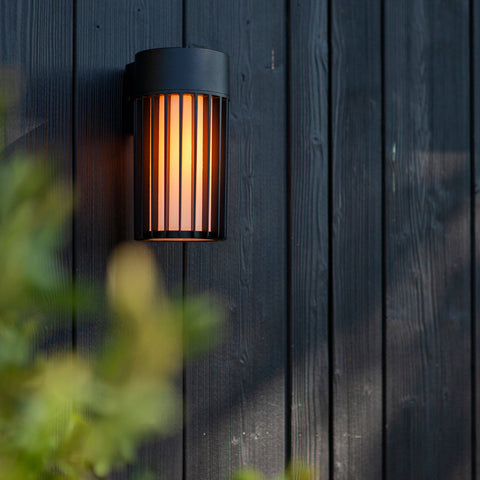 Tenac Aluminium Black Wall Light - HV3693T-BLK