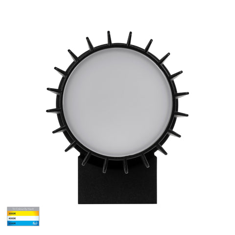 Tenac Aluminium Black Wall Light - HV3693T-BLK