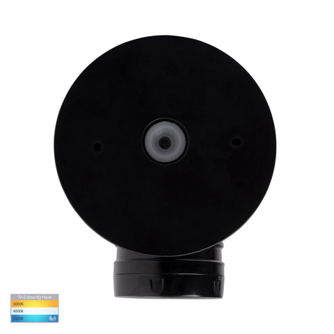 Focus Polycarbonate Black Single Adjustable Spot Light - HV3791T-BLK