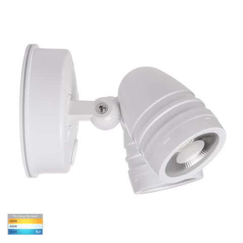 Focus Polycarbonate White Double Adjustable Spot Light - HV3793T-WHT