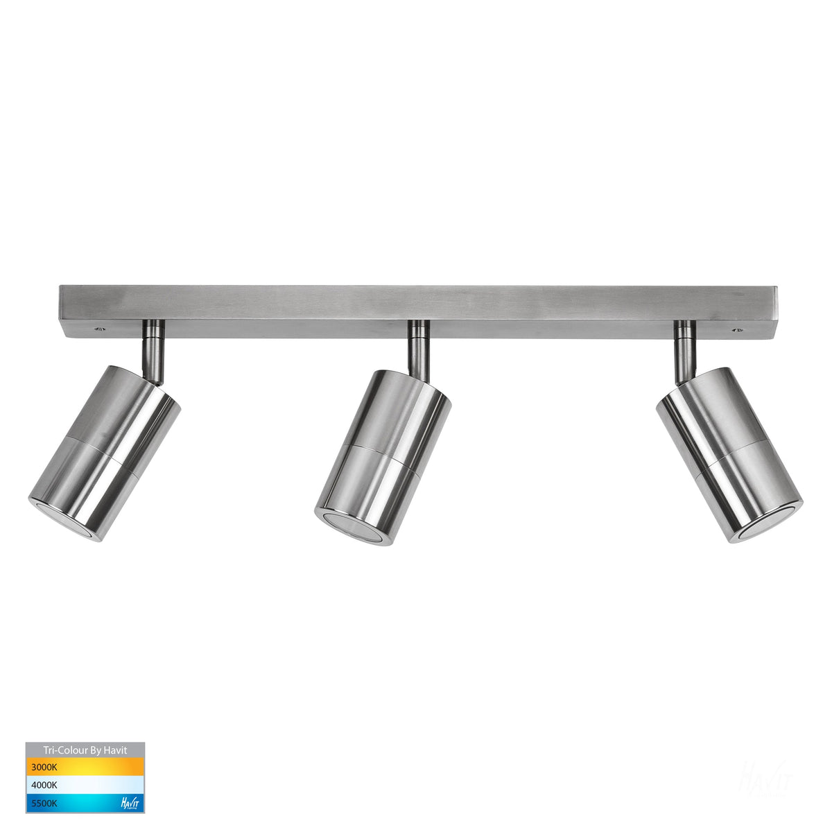 3 Light Bar Titanium Aluminium - HV4001T-3-TTM