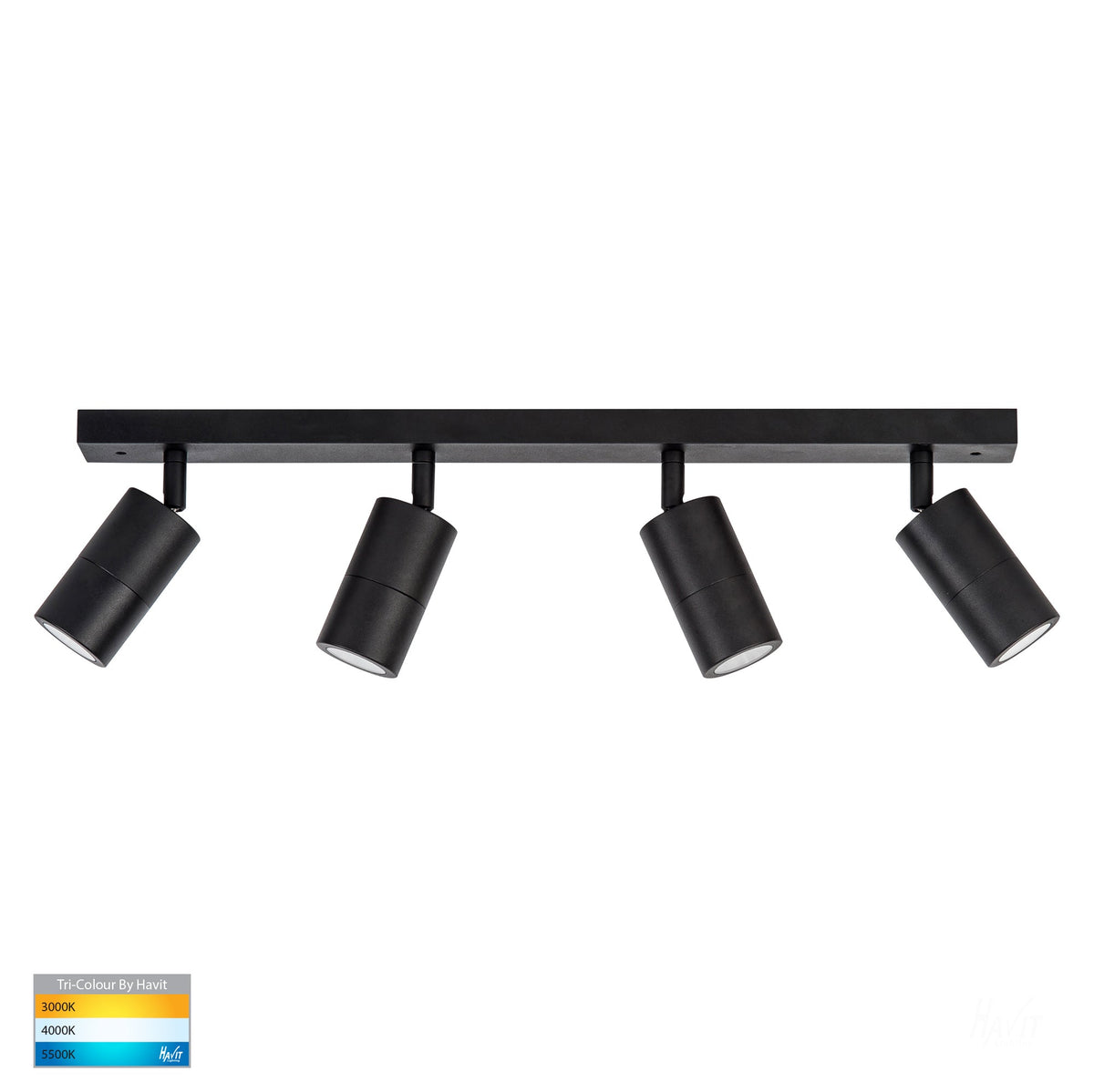 4 Light Bar Black - HV4001T-4-BLK