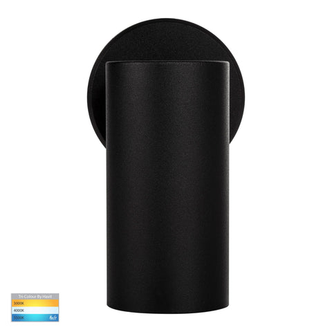 Revo Black 1 Light TRI Colour LED Spot Light - HV4002T-1-BLK