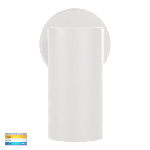 Revo White 1 Light TRI Colour LED Spot Light - HV4002T-1-WHT